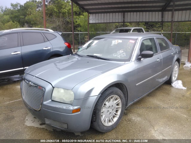 2C3KA43R87H673569 - 2007 CHRYSLER 300 GRAY photo 2