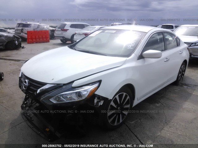 1N4AL3AP9JC140725 - 2018 NISSAN ALTIMA 2.5/S/SV/SL/SR WHITE photo 2