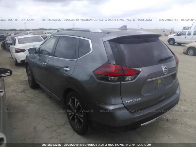 JN8AT2MT7JW464644 - 2018 NISSAN ROGUE S/SL/SV SILVER photo 3