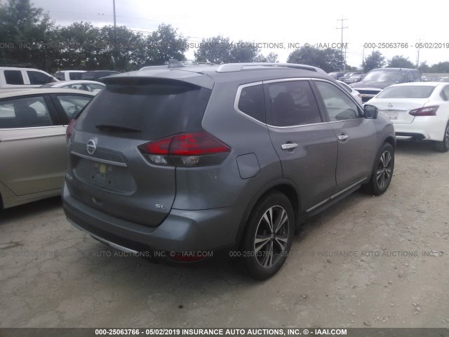 JN8AT2MT7JW464644 - 2018 NISSAN ROGUE S/SL/SV SILVER photo 4