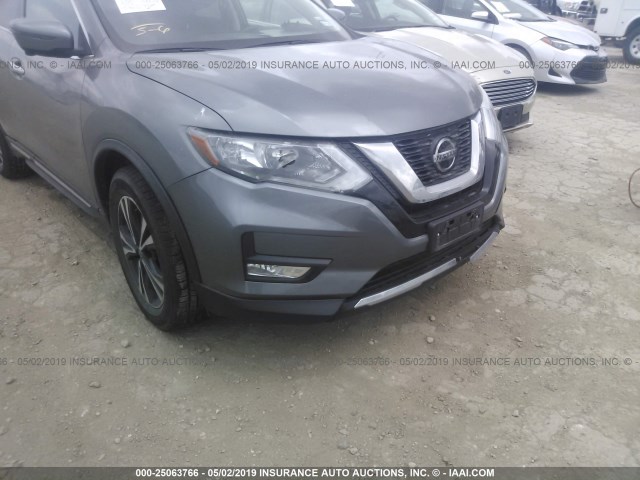 JN8AT2MT7JW464644 - 2018 NISSAN ROGUE S/SL/SV SILVER photo 6