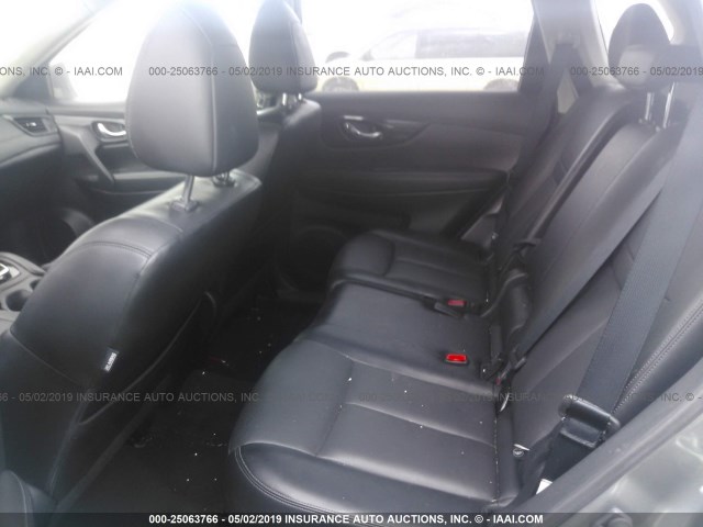 JN8AT2MT7JW464644 - 2018 NISSAN ROGUE S/SL/SV SILVER photo 8