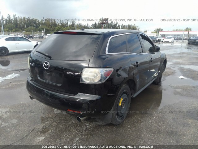 JM3ER293990222870 - 2009 MAZDA CX-7 BLACK photo 4