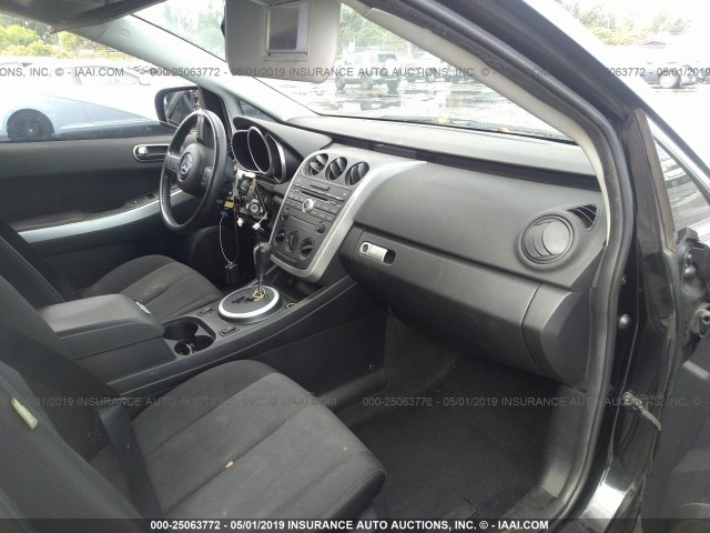 JM3ER293990222870 - 2009 MAZDA CX-7 BLACK photo 5