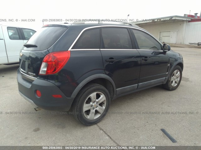3GNAL2EK2ES537705 - 2014 CHEVROLET CAPTIVA LS 蓝色 照片 4