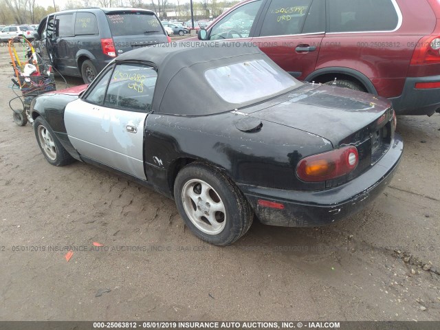 JM1NA3530S0601130 - 1995 MAZDA MX-5 MIATA BLACK photo 3