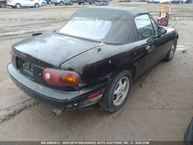 JM1NA3530S0601130 - 1995 MAZDA MX-5 MIATA BLACK photo 4