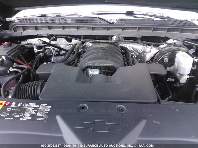 1GCRCREC7JZ177678 - 2018 CHEVROLET SILVERADO BLACK photo 10