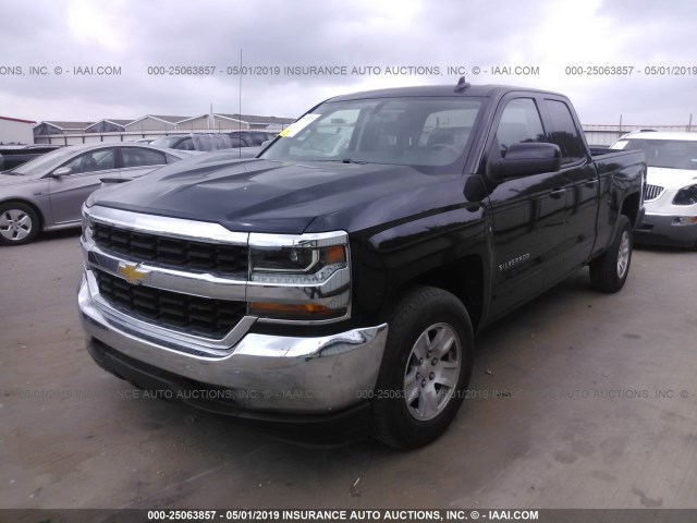 1GCRCREC7JZ177678 - 2018 CHEVROLET SILVERADO BLACK photo 2