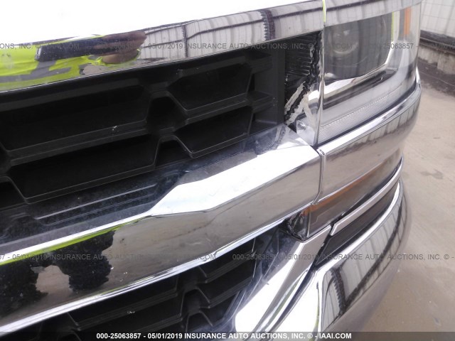 1GCRCREC7JZ177678 - 2018 CHEVROLET SILVERADO BLACK photo 6