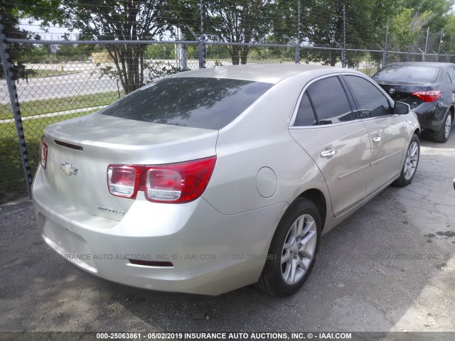 1G11C5SA5DF214721 - 2013 CHEVROLET MALIBU 1LT 米色 照片 4