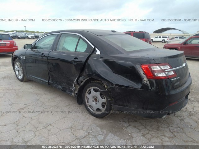 1FAHP2E88EG161774 - 2014 FORD TAURUS SEL GRAY photo 3