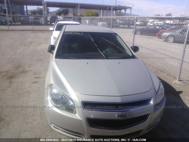 1G1ZC5EU2BF106420 - 2011 CHEVROLET MALIBU 1LT 奶油色 照片 6