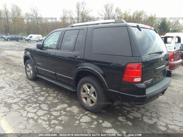 1FMZU75E05UA78184 - 2005 FORD EXPLORER LIMITED BLACK photo 3