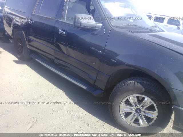 1FMFK16517LA43330 - 2007 FORD EXPEDITION EL XLT BLACK photo 6