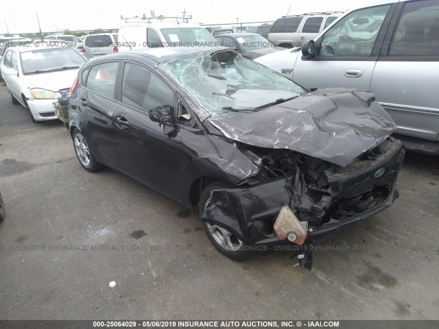 3FADP4EJ2EM103291 - 2014 FORD FIESTA SE BLACK photo 1