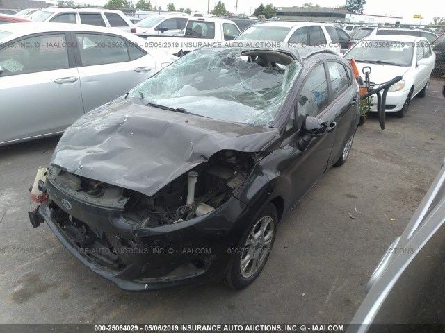 3FADP4EJ2EM103291 - 2014 FORD FIESTA SE BLACK photo 2