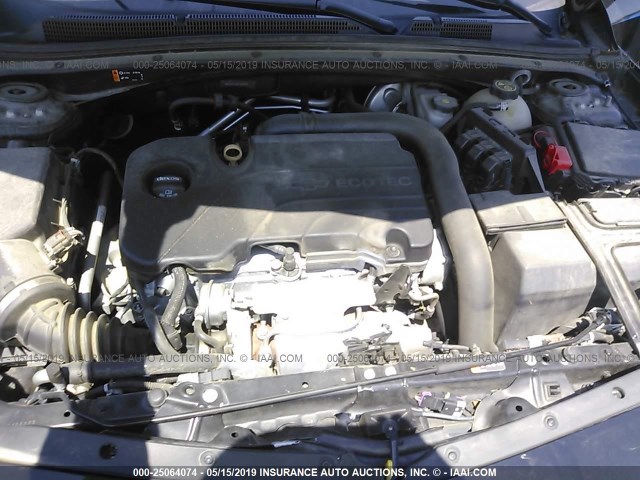 1G1ZC5ST8GF301473 - 2016 CHEVROLET MALIBU LS BLACK photo 10