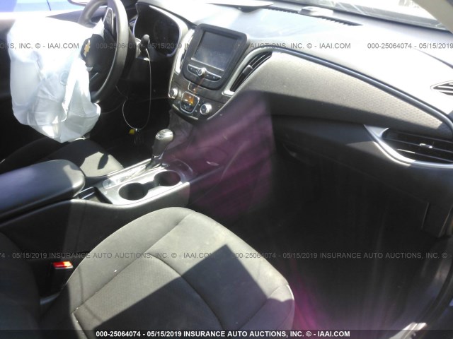 1G1ZC5ST8GF301473 - 2016 CHEVROLET MALIBU LS BLACK photo 5