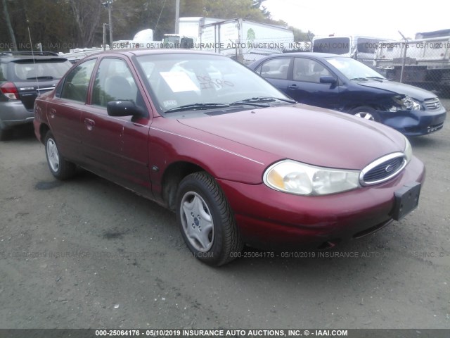 1FAFP6630YK140470 - 2000 FORD CONTOUR SE RED photo 1