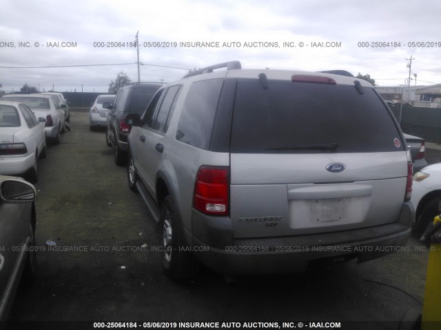 1FMZU62K23ZB21928 - 2003 FORD EXPLORER XLS/XLS SPORT 银色 照片 3