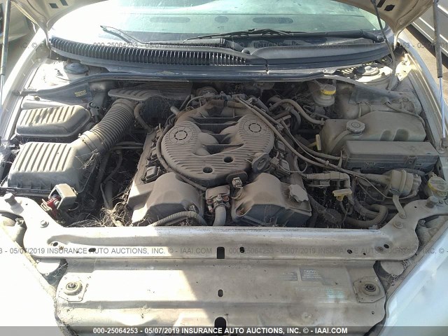 2B3HD46R41H503470 - 2001 DODGE INTREPID SE GOLD photo 10