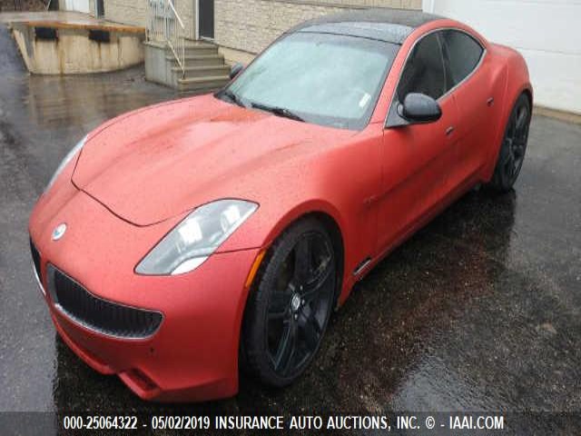 YH4K14AA9CA001737 - 2012 FISKER AUTOMOTIVE KARMA SPORT ORANGE photo 2