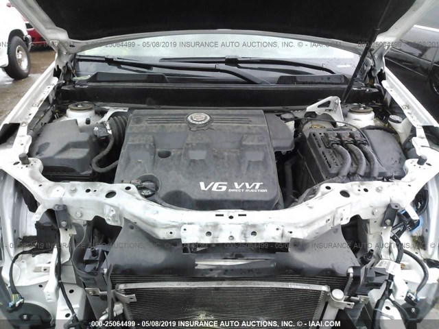 3GYFNDE31DS593446 - 2013 CADILLAC SRX PERFORMANCE COLLECTION Ақ фото 10