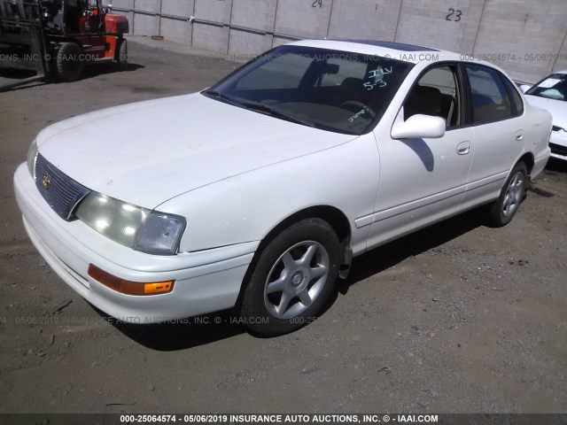 4T1BF12B9VU198956 - 1997 TOYOTA AVALON XL/XLS WHITE photo 2