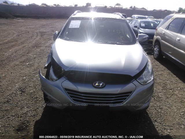KM8JU3AC7DU548333 - 2013 HYUNDAI TUCSON GLS/LIMITED 银色 照片 6