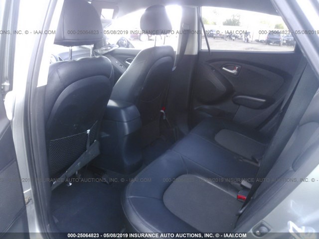 KM8JU3AC7DU548333 - 2013 HYUNDAI TUCSON GLS/LIMITED 银色 照片 8