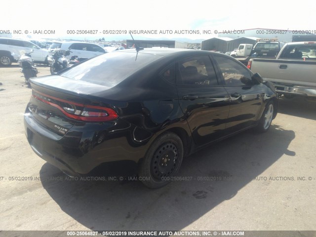 1C3CDFBH5DD134724 - 2013 DODGE DART SXT BLACK photo 4