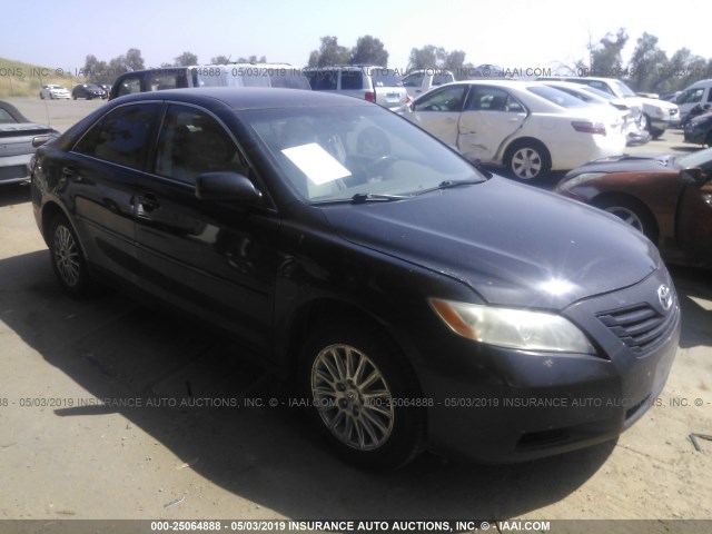 4T1BE46K27U072441 - 2007 TOYOTA CAMRY NEW GENERAT CE/LE/XLE/SE BLACK photo 1