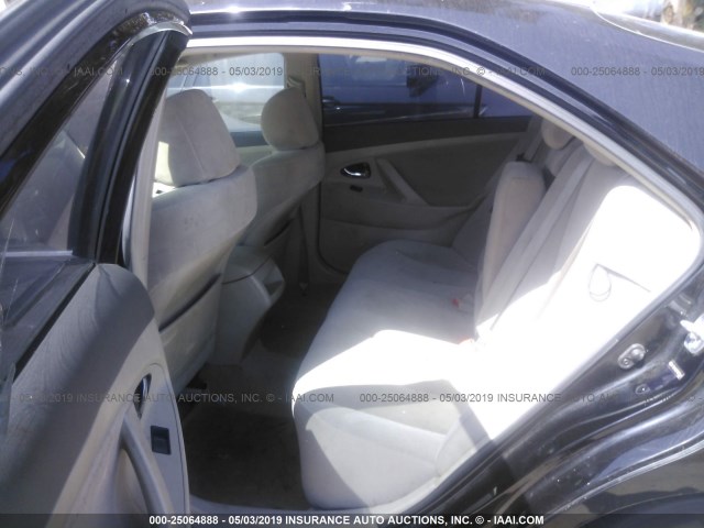 4T1BE46K27U072441 - 2007 TOYOTA CAMRY NEW GENERAT CE/LE/XLE/SE BLACK photo 8