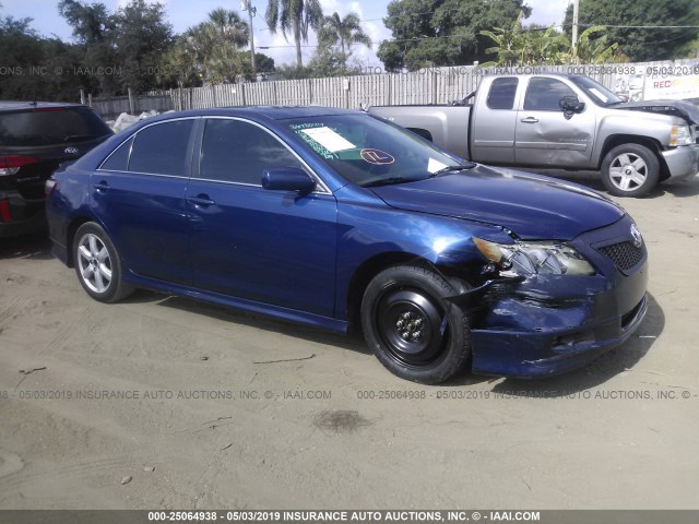 4T1BE46K97U127306 - 2007 TOYOTA CAMRY NEW GENERAT CE/LE/XLE/SE BLUE photo 6