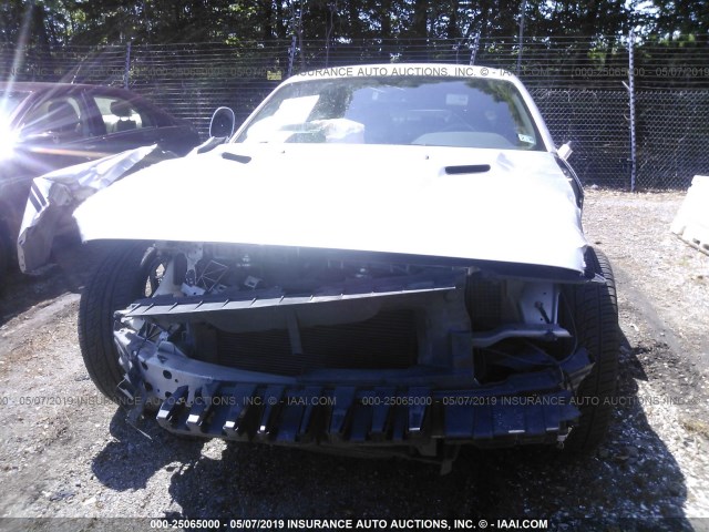 2C3CDYAG5CH146782 - 2012 DODGE CHALLENGER SXT SILVER photo 6