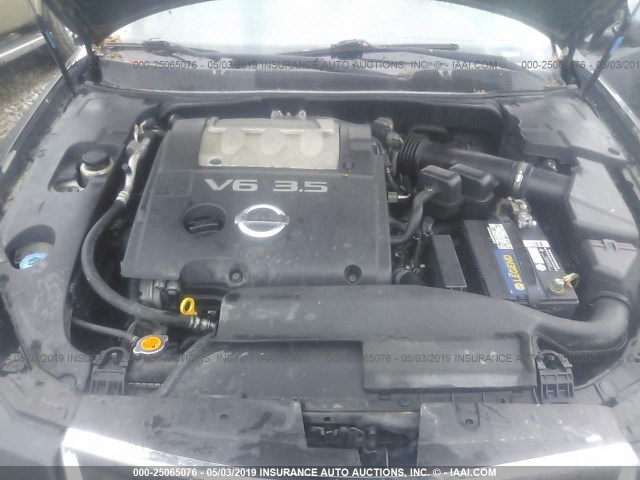 1N4BA41E28C824234 - 2008 NISSAN MAXIMA SE/SL GRAY photo 10