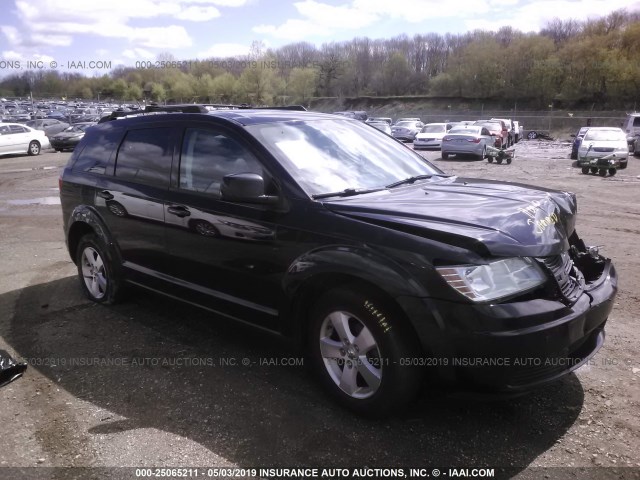 3D4GG57V79T232249 - 2009 DODGE JOURNEY SXT BLACK photo 1