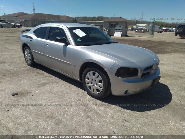 2B3KA43G66H186011 - 2006 DODGE CHARGER SE/SXT SILVER photo 1