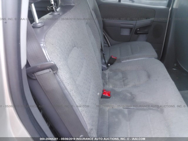 1FMZU62E85ZA23726 - 2005 FORD EXPLORER XLS/XLS SPORT 银色 照片 8