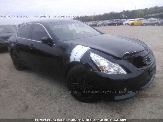 JN1CV6AR6DM768761 - 2013 INFINITI G37 BLACK photo 1