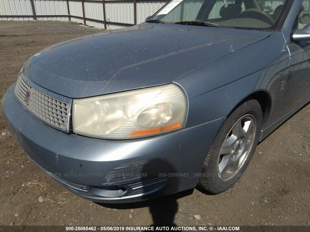 1G8JD54R55Y506974 - 2005 SATURN L300 LEVEL 2 BLUE photo 6