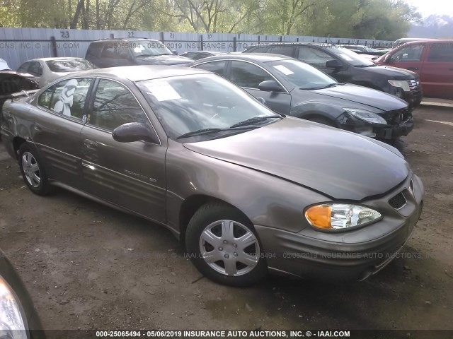 1G2NF52F32C102420 - 2002 PONTIAC GRAND AM SE1 BROWN photo 1