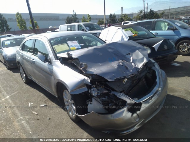 1C3CCBBB8EN107763 - 2014 CHRYSLER 200 TOURING SILVER photo 1