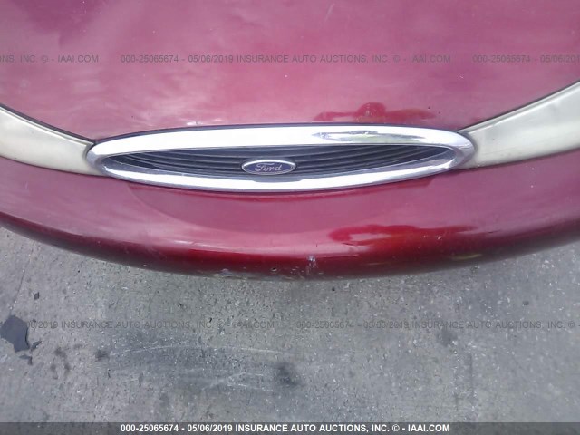 1FAFP6534XK174217 - 1999 FORD CONTOUR LX RED photo 10