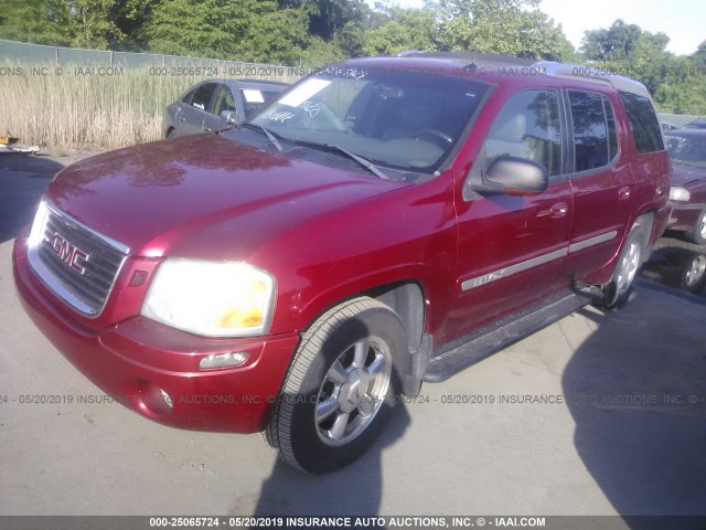 1GKET12S646187172 - 2004 GMC ENVOY XUV RED photo 2