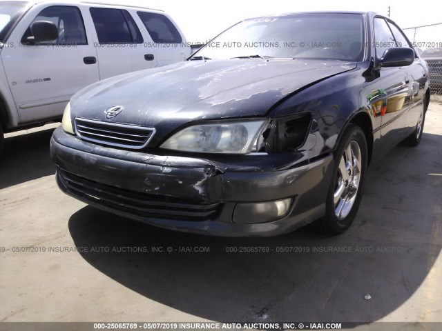 JT8BF28G6Y0244377 - 2000 LEXUS ES 300 BLACK photo 6