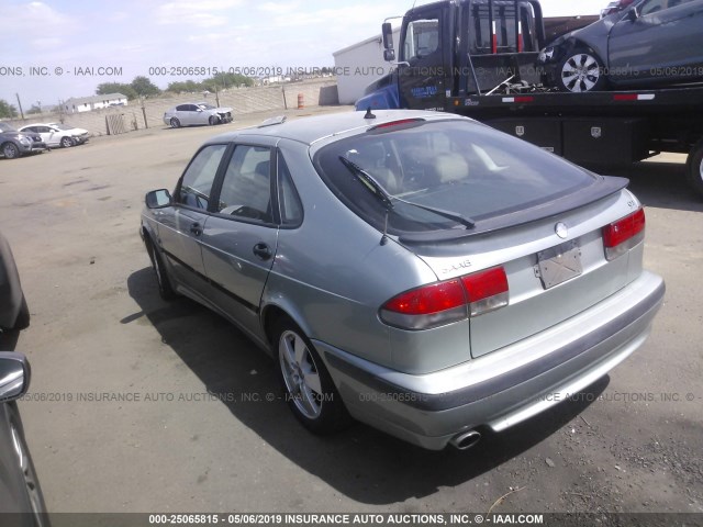 YS3DF58K322023808 - 2002 SAAB 9-3 SE GREEN photo 3