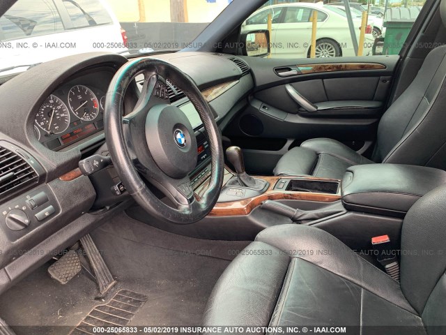 5UXFB53596LV24018 - 2006 BMW X5 BLACK photo 5