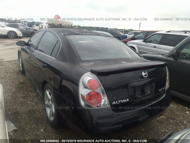 1N4BL11D05N437892 - 2005 NISSAN ALTIMA SE/SL/SE-R BLACK photo 3